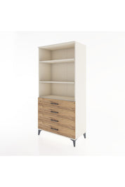 Hyperion Dolap 3 Raflı 4 Çekmeceli 88x44x182 - S57M036V3B