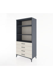 Hyperion Dolap 3 Raflı 4 Çekmeceli 88x44x182 - S57M036V4B
