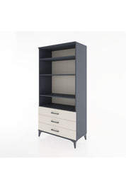 Hyperion Dolap Tek Raflı 7 Çekmeceli 88x44x182 - S57M037V4B