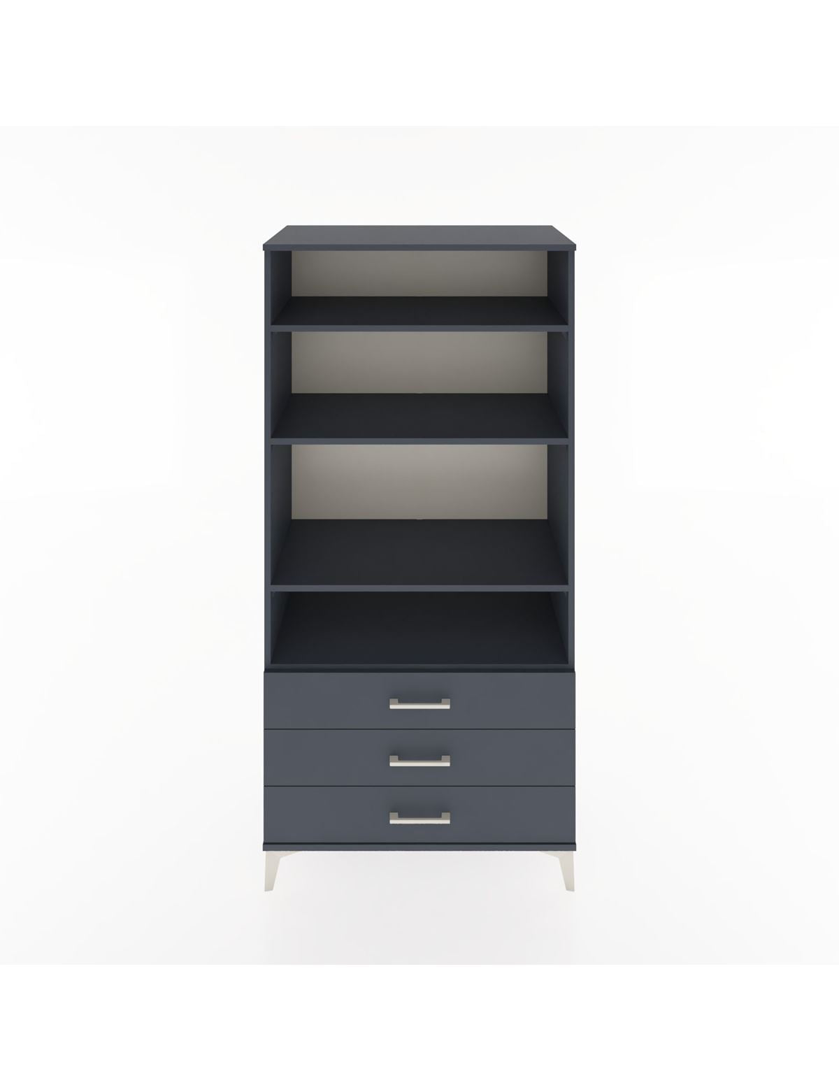 Hyperion Dolap Tek Raflı 7 Çekmeceli 88x44x182 - S57M037V5B