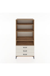 Hyperion Dolap Tek Raflı 7 Çekmeceli 88x44x182 - S57M037V7B