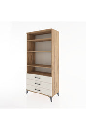 Hyperion Dolap Tek Raflı 7 Çekmeceli 88x44x182 - S57M037V7B