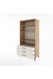 Hyperion Dolap Tek Raflı 7 Çekmeceli 88x44x182 - S57M037V7B
