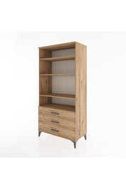 Hyperion Dolap Tek Raflı 7 Çekmeceli 88x44x182 - S57M037V9B