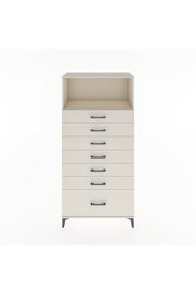 Hyperion Dolap Tek Raflı 7 Çekmeceli 88x44x182 - S57M038V1B