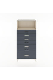 Hyperion Dolap Tek Raflı 7 Çekmeceli 88x44x182 - S57M038V2B