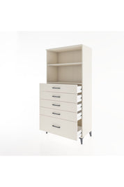 Hyperion Dolap 2 Raflı 5 Çekmeceli 88x44x182 Aytaşı-Aytaşı