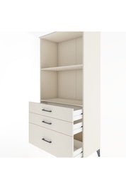 Hyperion Dolap 2 Raflı 3 Çekmeceli 88x44x182 Aytaşı-Aytaşı