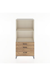 Hyperion Dolap 2 Raflı 3 Çekmeceli 88x44x182 Aytaşı-Çam