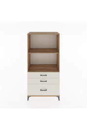 Hyperion Dolap 2 Raflı 3 Çekmeceli 88x44x182 Çam-Aytaşı