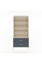 Hyperion Dolap 4 Raflı 2 Çekmeceli 88x44x182 - S57M043V2B
