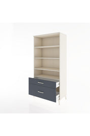 Hyperion Dolap 4 Raflı 2 Çekmeceli 88x44x182 - S57M043V2B