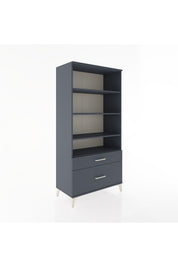 Hyperion Dolap 4 Raflı 2 Çekmeceli 88x44x182 - S57M043V5B