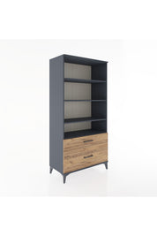 Hyperion Dolap 4 Raflı 2 Çekmeceli 88x44x182 - S57M043V6B