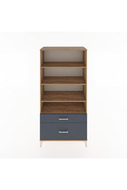 Hyperion Dolap 4 Raflı 2 Çekmeceli 88x44x182 - S57M043V8B