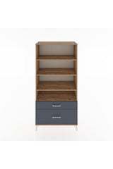 Hyperion Dolap 4 Raflı 2 Çekmeceli 88x44x182