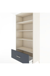 Hyperion Dolap 4 Raflı Tek Çekmeceli 88x44x182 Aytaşı-Antrasit