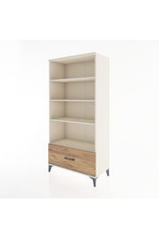 Hyperion Dolap 4 Raflı Tek Çekmeceli 88x44x182 Aytaşı-Çam