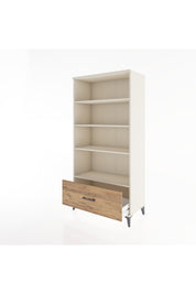 Hyperion Dolap 4 Raflı Tek Çekmeceli 88x44x182 Aytaşı-Çam