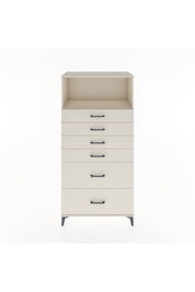Hyperion Dolap Tek Raflı 6 Çekmeceli 88x44x182 - S57M045V1B