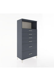 Hyperion Dolap Tek Raflı 6 Çekmeceli 88x44x182 - S57M045V5B