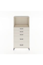 Hyperion Dolap Tek Raflı 5 Çekmeceli 88x44x182 - S57M046V1B