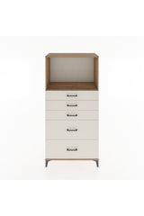 Hyperion Dolap Tek Raflı 5 Çekmeceli 88x44x182