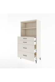 Hyperion Dolap 2 Raflı 4 Çekmeceli 88x44x182 Aytaşı-Aytaşı