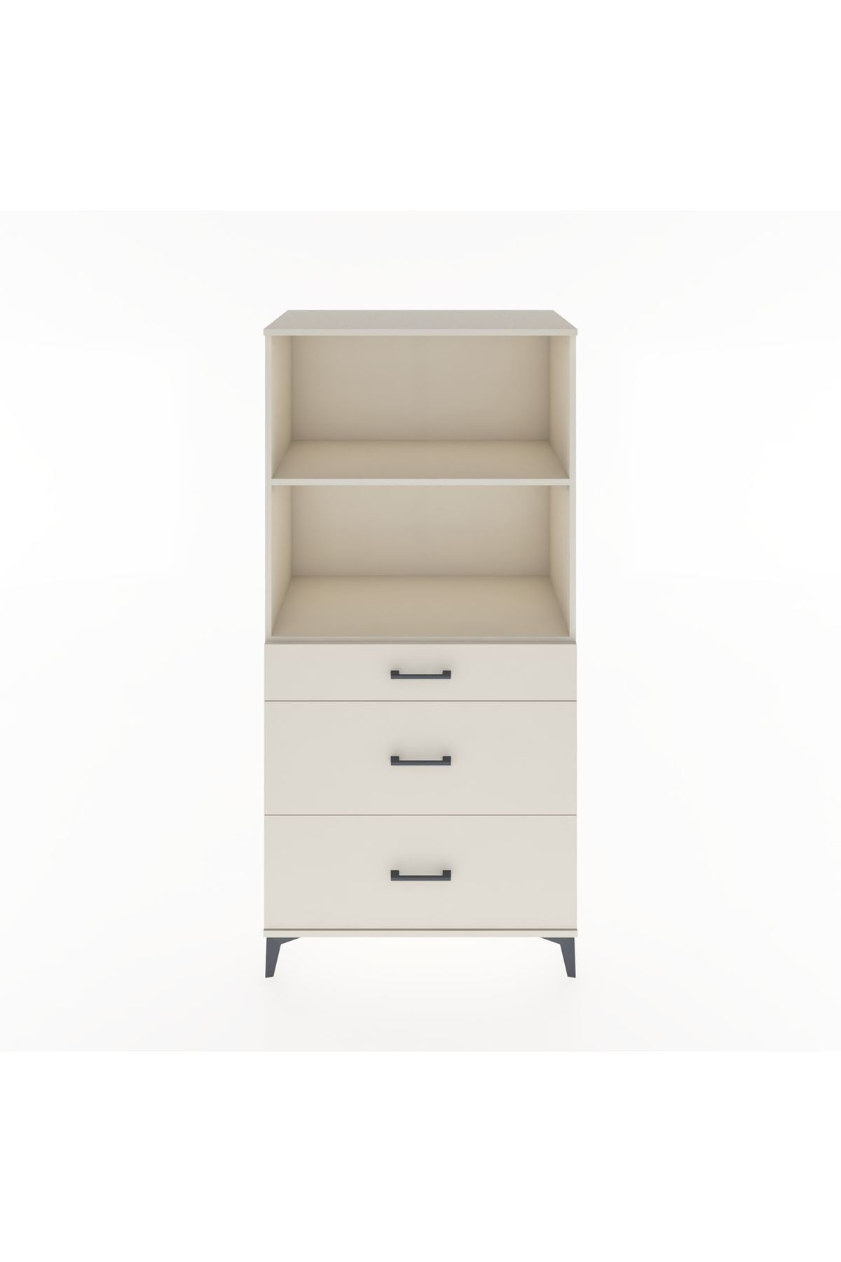 Hyperion Dolap 2 Raflı 3 Çekmeceli 88x44x182 Aytaşı-Aytaşı