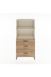 Hyperion Dolap 2 Raflı 3 Çekmeceli 88x44x182 Aytaşı-Çam