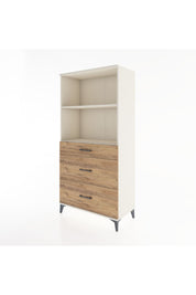 Hyperion Dolap 2 Raflı 3 Çekmeceli 88x44x182 Aytaşı-Çam