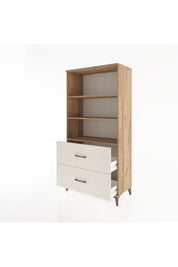Hyperion Dolap 3 Raflı 2 Çekmeceli 88x44x182 Çam-Aytaşı