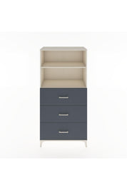 Hyperion Dolap 2 Raflı 3 Çekmeceli 88x44x182 - S57M052V2B