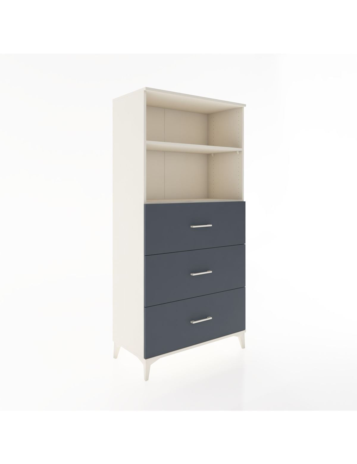 Hyperion Dolap 2 Raflı 3 Çekmeceli 88x44x182 - S57M052V2B