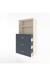 Hyperion Dolap 2 Raflı 3 Çekmeceli 88x44x182 - S57M052V2B