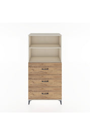 Hyperion Dolap 2 Raflı 3 Çekmeceli 88x44x182 Aytaşı-Çam