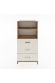 Hyperion Dolap 2 Raflı 3 Çekmeceli 88x44x182 Çam-Aytaşı