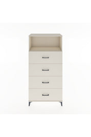 Hyperion Dolap Tek Raflı 4 Çekmeceli 88x44x182 - S57M053V1B