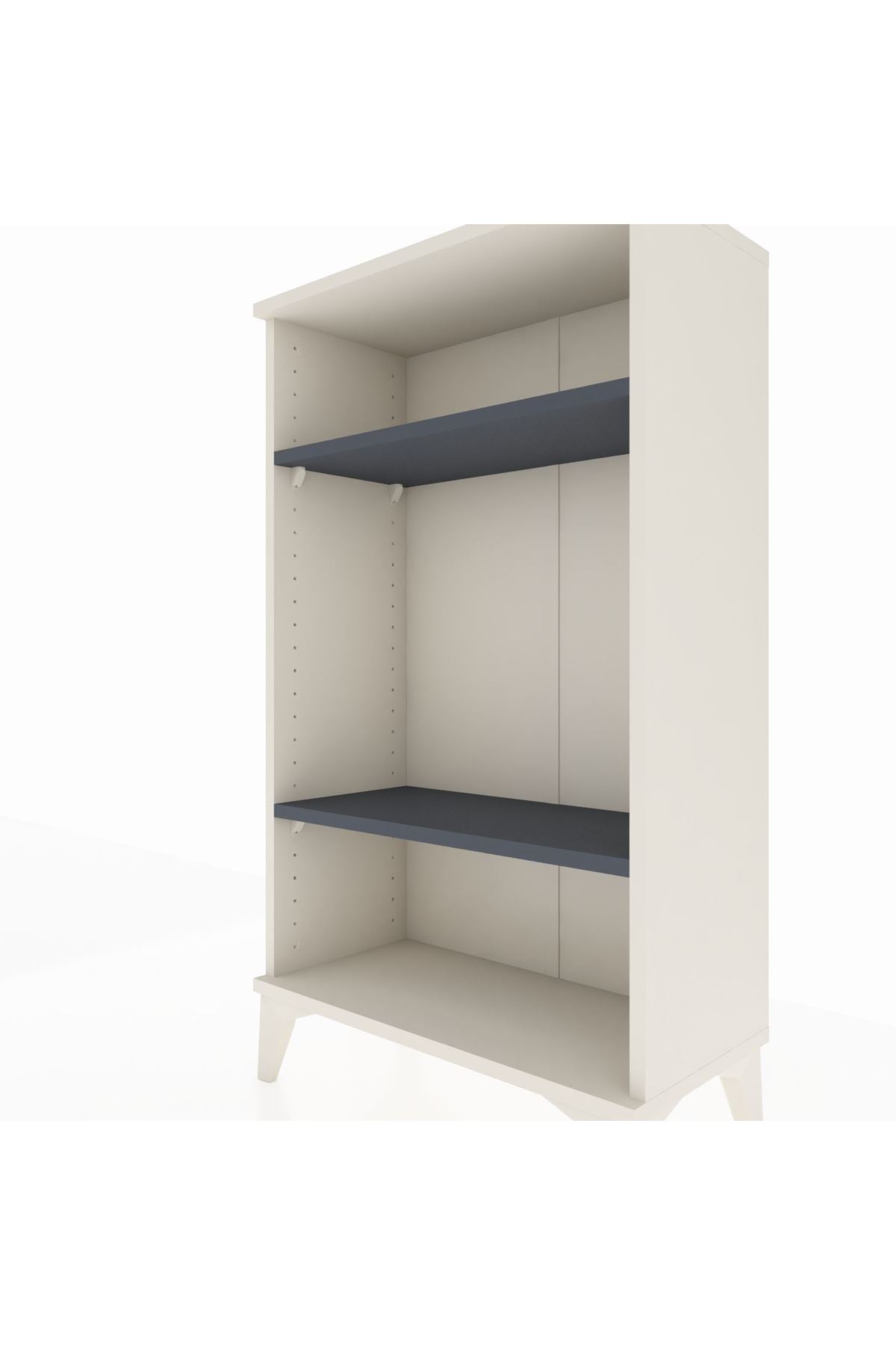 Arges Komodin 2 Raflı 60x30x106 Aytaşı-Antrasit