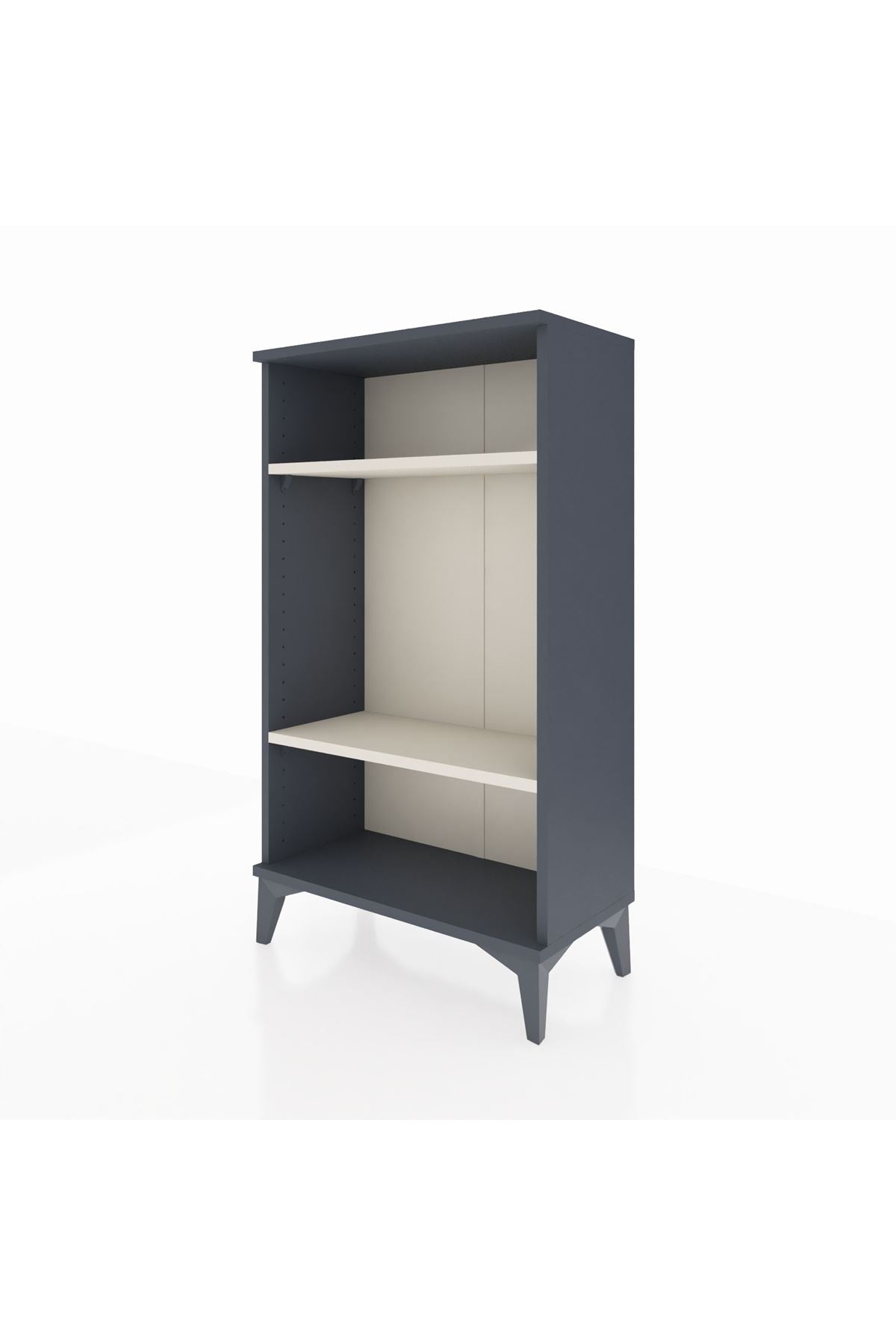 Arges Komodin 2 Raflı 60x30x106 Antrasit-Aytaşı