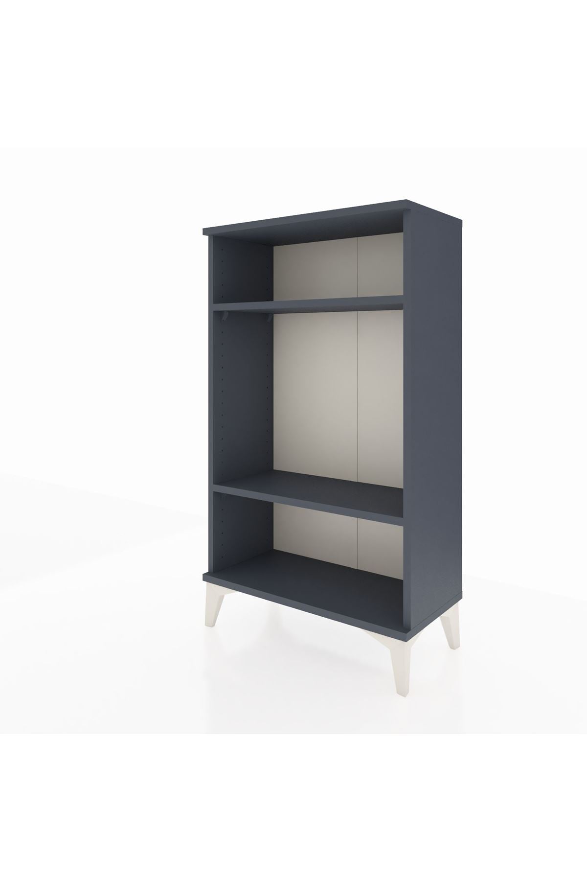 Arges Komodin 2 Raflı 60x30x106 Antrasit-Antrasit