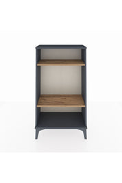 Arges Komodin 2 Raflı 60x30x106 Antrasit-Çam