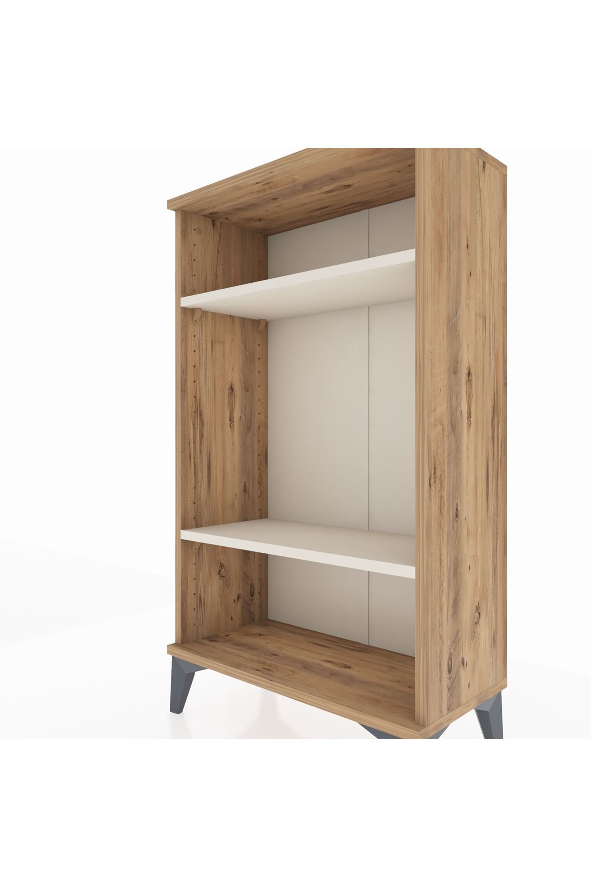 Arges Komodin 2 Raflı 60x30x106 Çam-Aytaşı