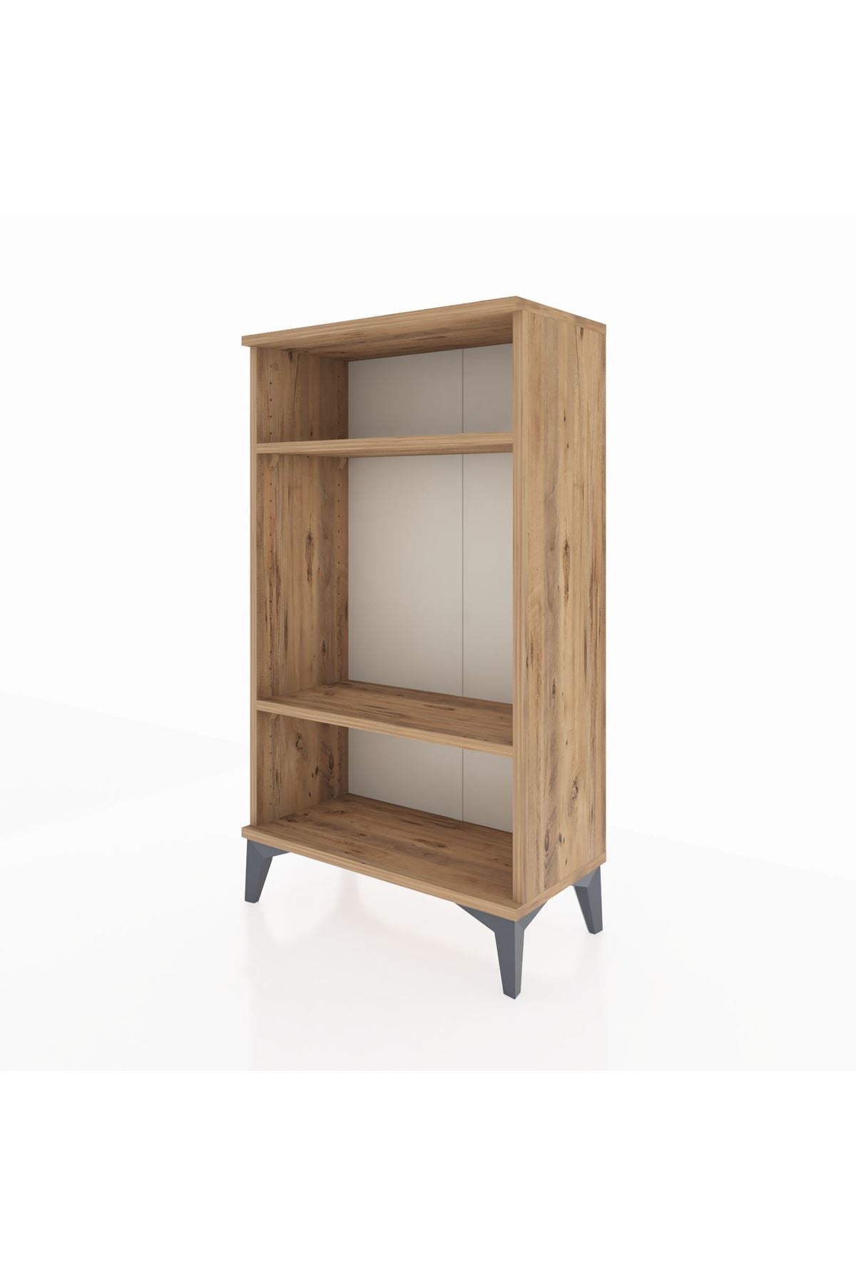 Arges Komodin 2 Raflı 60x30x106 Çam-Çam