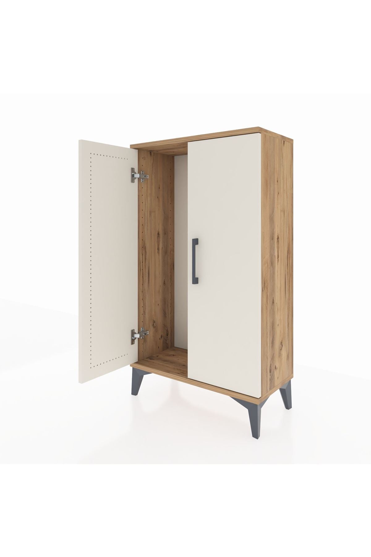 Arges Komodin 2 Kapaklı 60x30x106 Çam-Aytaşı