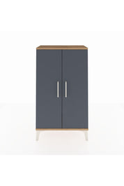 Arges Komodin 2 Kapaklı 60x30x106 Çam-Antrasit