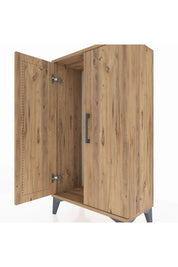 Arges Komodin 2 Kapaklı 60x30x106 Çam-Çam