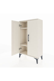 Arges Komodin 2 Raflı 2 Kapaklı 60x30x106 Aytaşı-Aytaşı