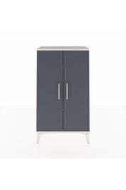 Arges Komodin 2 Raflı 2 Kapaklı 60x30x106 Aytaşı-Antrasit