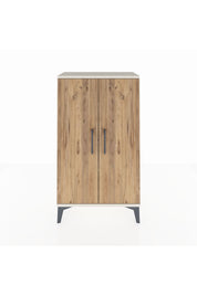 Arges Komodin 2 Raflı 2 Kapaklı 60x30x106 Aytaşı-Çam